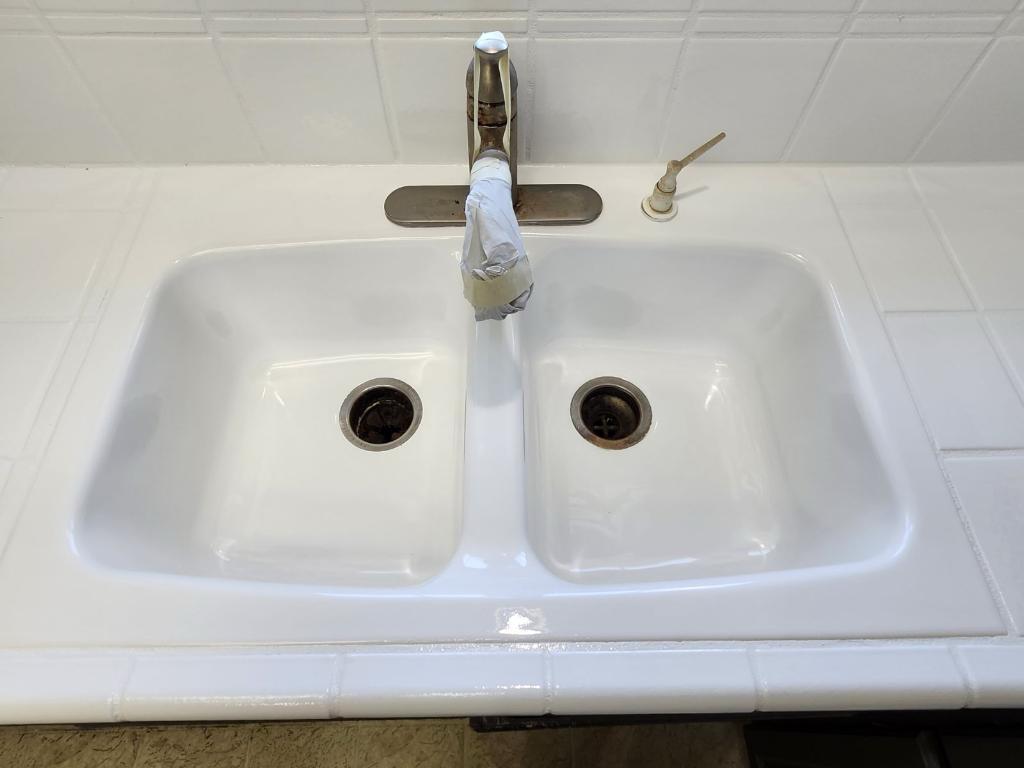 before image of sink